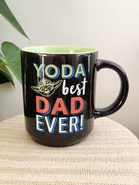 Yoda Best DAD Ever Star Wars Ceramic Coffee Cup Mug 20 Oz